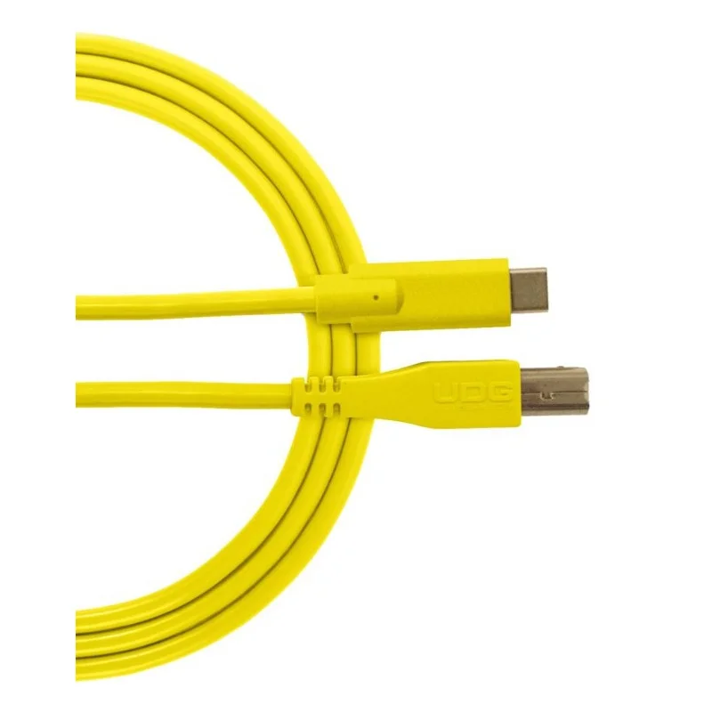 Acheter En Ligne CABLE USB 2.0 C - B 1.5M JAUNE UDG