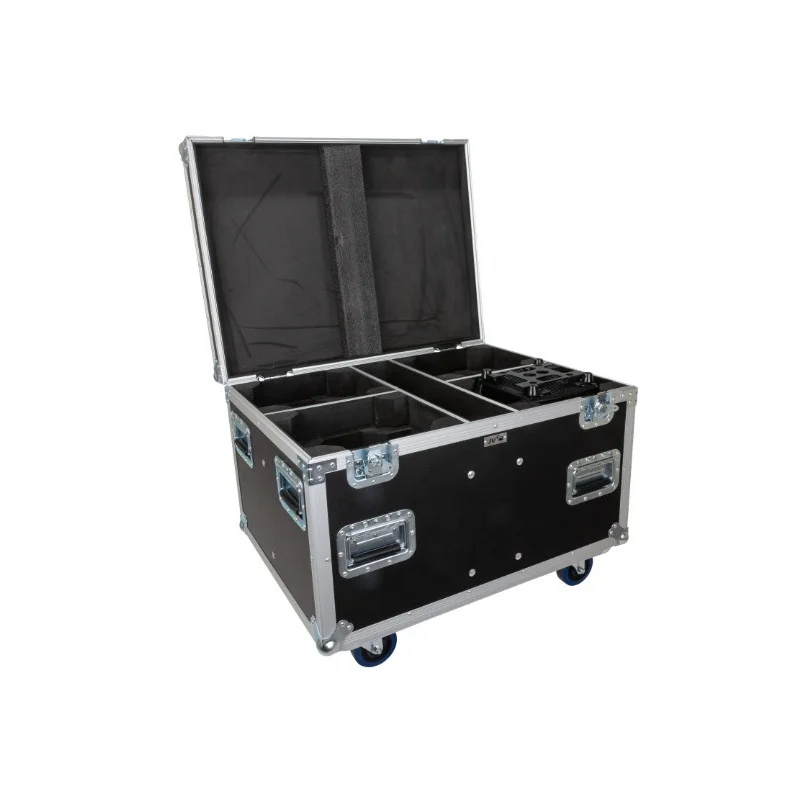 FLIGHT CASE POUR 4 x LYRES BTX/BTI-BLIZZARD WASH1 JV CASE Paiement Sécurisé