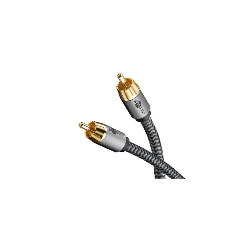 Nouvelle Collection CORDON RCA MALE / RCA MALE MONO 5 METRES GOOBAY