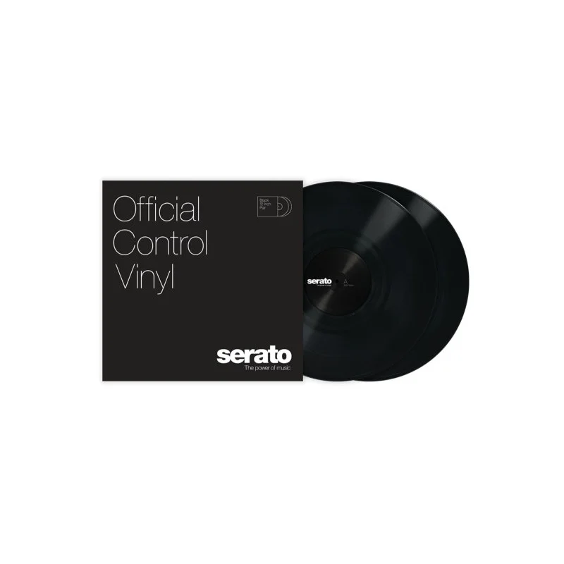PAIRE DE VINYLES ROUGES SERATO Promotion Saisonnière