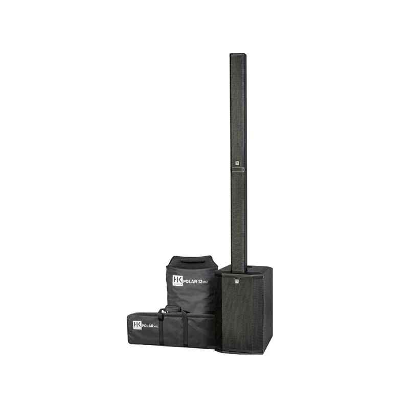 SYSTEME A COLONNE AVEC HOUSSE KIT BT 12‘ 2000W NOIR HK AUDIO Pas Cher
