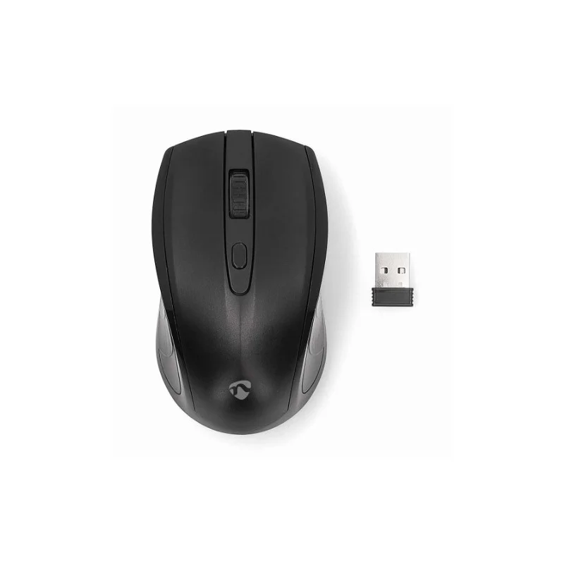 Achetez Aujourd'hui SOURIS SANS FIL USB OPTIQUE 1600 DPI NOIRE 4 BOUTONS NEDIS