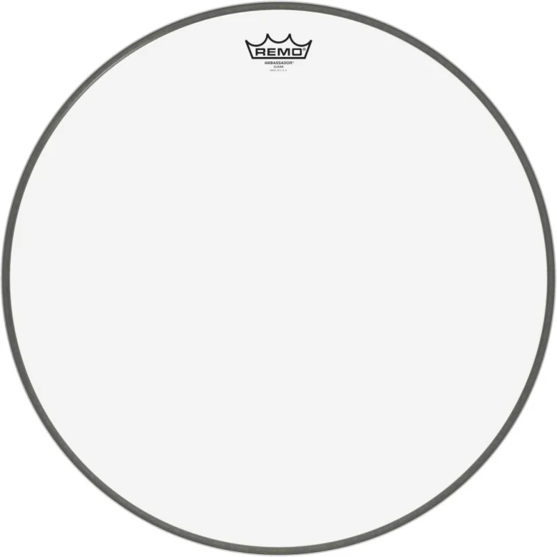 Prix Cassé PEAU DE GROSSE CAISSE 20" TRANSPARENTE REMO