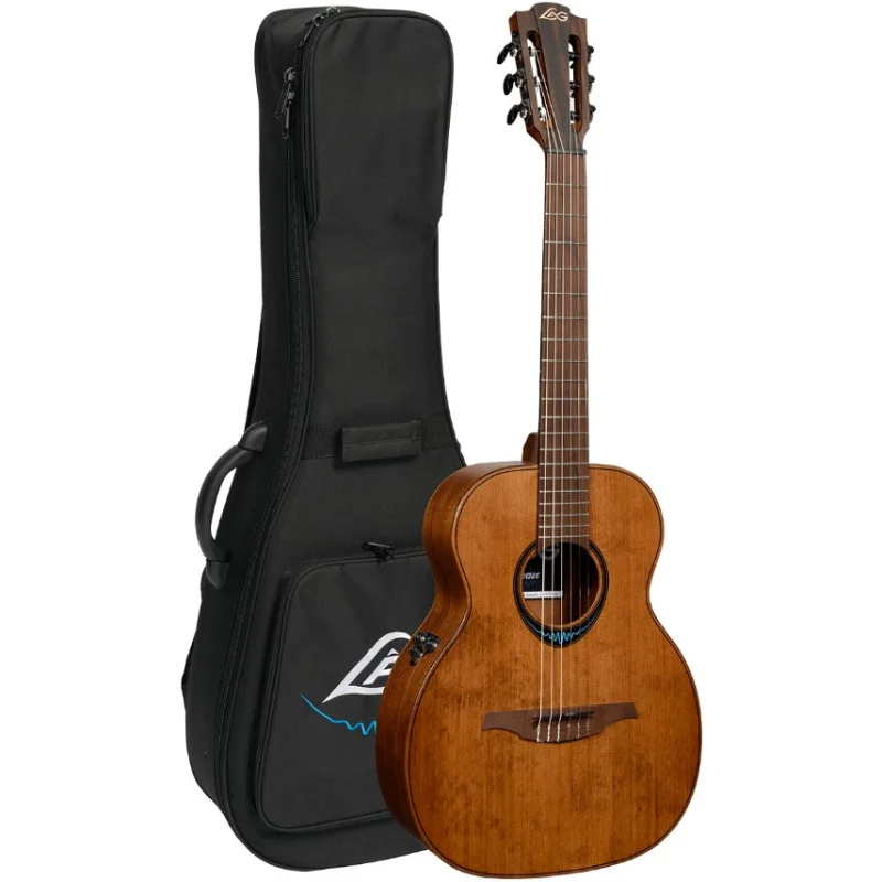Livraison Express LAG BLUEWAVE 1 SMART GUITAR NYLON TRAVEL BROWN