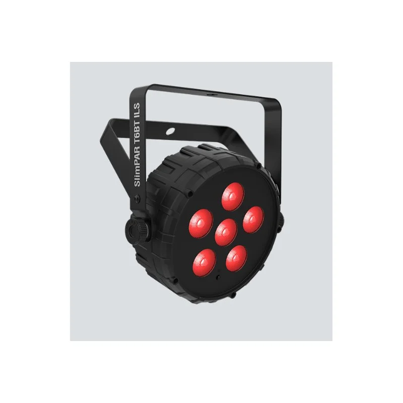 Solde PROJECTEUR NOIR 6 LEDS 4.8W RGBCHAUVET