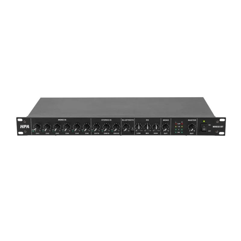 Jusqu'à Épuisement Des Stocks MIXER 6 XLR + 3 RCA 1U HPA