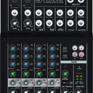 MIX8 Mackie Réduction