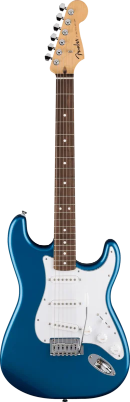 Retour Gratuit STANDARD STRATOCASTER LF Aqua Marine Metallic Fender