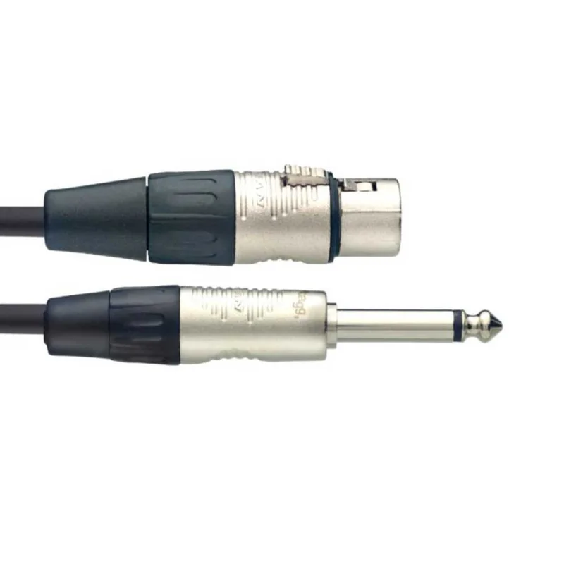 Promotion Câble micro, série N – XLR F / Jack M mono Stagg