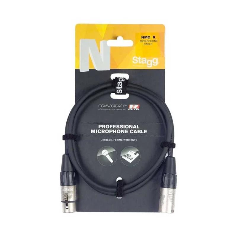 Pas Cher Câble de microphone XLR/XLR (m/f), 3 m, série N Stagg