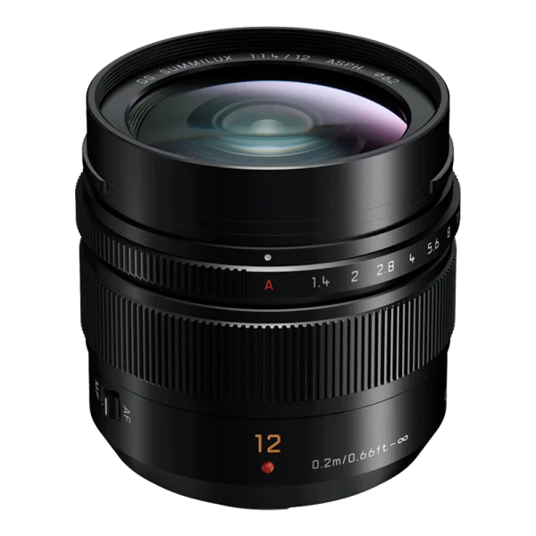 PANASONIC 12 F/1.4 LEICA DG SUMMILUX Nouvel Arrivage