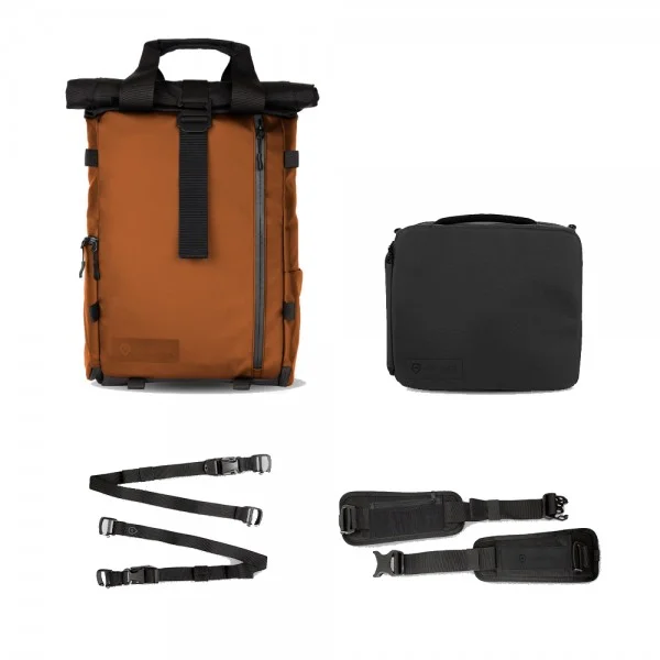 Expédié Aujourd'hui WANDRD THE PRVKE LITE 21L PHOTO SEDONA ORANGE BUNDLE V3