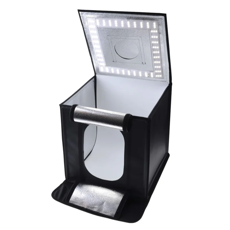 Achetez Aujourd'hui CARUBA BOITE A LUMIERE PORTABLE LED AVEC VARIATEUR 40X40X40CM