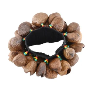 Crécelle pangi - Modèle large 4 rangs - Élastique & velcro - Roots Promotion