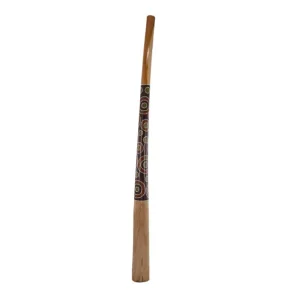 Didgeridoo en Teck - Peint à la Main - 150cm - ROOTS Nouveauté