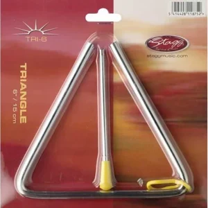 Dernière Chance Triangle 8" avec Batte - STAGG