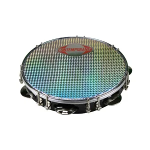 Acheter Direct Pandeiro formica noir 10‘ - peau prismatique double fixation - Contemporãnea