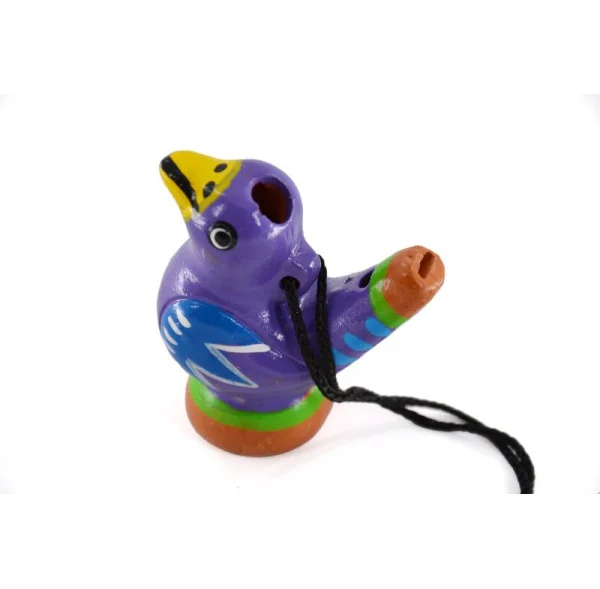 Remise Appeau de couleur à eau - Modèle terre cuite peinte à la main
