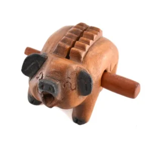 animal à gratter/percuter - Cochon - Grand modèle Offre Exclusive