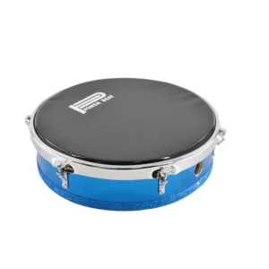 Bendir Pro réglable - Bleu-roi - Cercle métal - Peau plastique 33cm - Maroc Must-Have