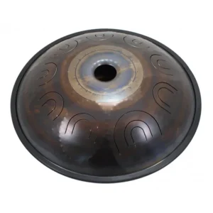Steel Tongue Drum 9 notes - 18" - C Minor - SWD Jusqu'à Épuisement Des Stocks