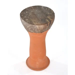 Taârija marocain en terre Marakechia - Peau naturelle - 10cm Vente Flash