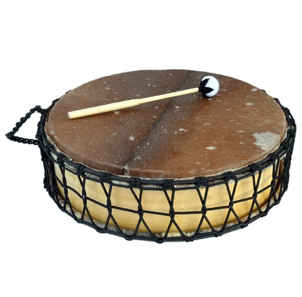 Vente Directe Tambour chamane 46cm - modèle à double peau