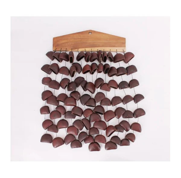 Quantité Limitée Carillon (Chimes) avec des graines d‘entada ROOTS 25cm