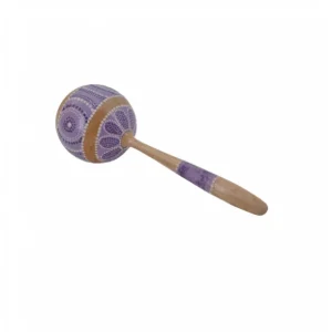 Maracas en bois peint - 28cm - Roots Percussions Quantité Limitée