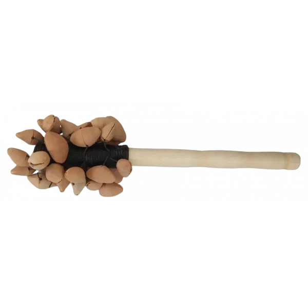 Satisfait Ou Remboursé Crécelle sur manche - grappe kenari avec cordes noires - Roots