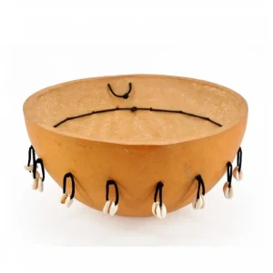 Commander Vite Calebasse naturelle kori gravée - Ø 35 à 39 cm - Demie