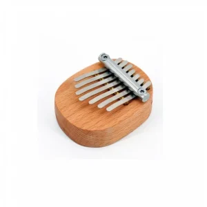 Promotion Mini kalimba (sanza) sur table - 7 lames + poche - MAGADI