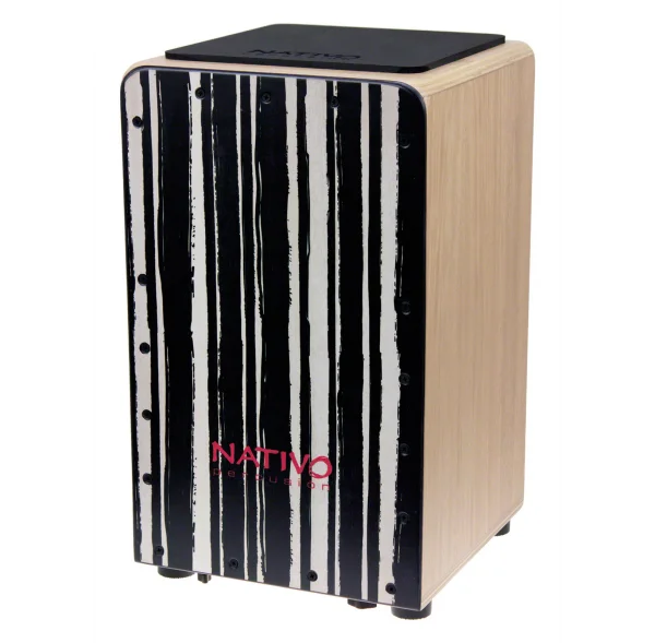 Cajon Studio Zebra - NATIVO Seulement Aujourd'hui