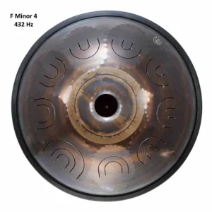 Commander Maintenant Steel Tongue Drum 9 notes - 18" - F Minor 432Hz 4 - SWD