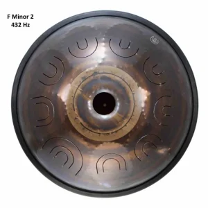 Prix Choc Steel Tongue Drum 9 notes - 18" - F Minor 432Hz 2 - SWD