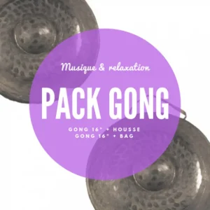 Acheter Direct Pack Gong nord-vietnamien 16" + housse deluxe Roots Percussions