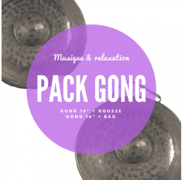 Acheter Direct Pack Gong nord-vietnamien 16" + housse deluxe Roots Percussions