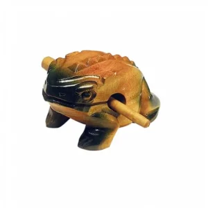 Grenouille Guïro en bois - 20 cm Prix Promo