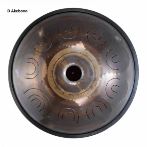 Steel Tongue Drum 9 notes - 18" - D Akebono - SWD Commande En Gros