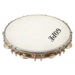 Must-Have Pandeiro 12" Tirants Doubles Peau Sablée - Gope