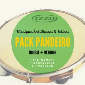 Certifié Pack Pandeiro Izzo + Méthode DVD + Housse deluxe Roots