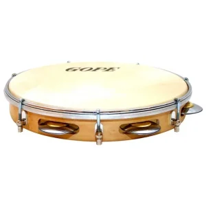 Pandeiro 10" - Peau de chèvre - Pro - Gope Commander Maintenant