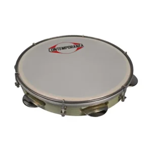 Pandeiro Contemporanea Light 10" - bois - peau plastique Certifié