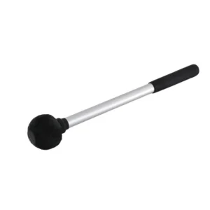 Expédition Rapide Batte de surdo - manche alu ALL AROUND D20 noire - 40 cm - Tête médium dure - FLIPO