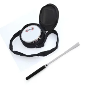 Pack Pro Tamborim + Housse + Baguette Mocidade Promotion