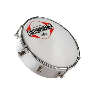 Bon Marché Tamborim Contemporãnea 6" - aluminium
