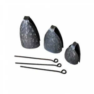 Cloche rondes pour dundun - set de 3 cloches Certifié