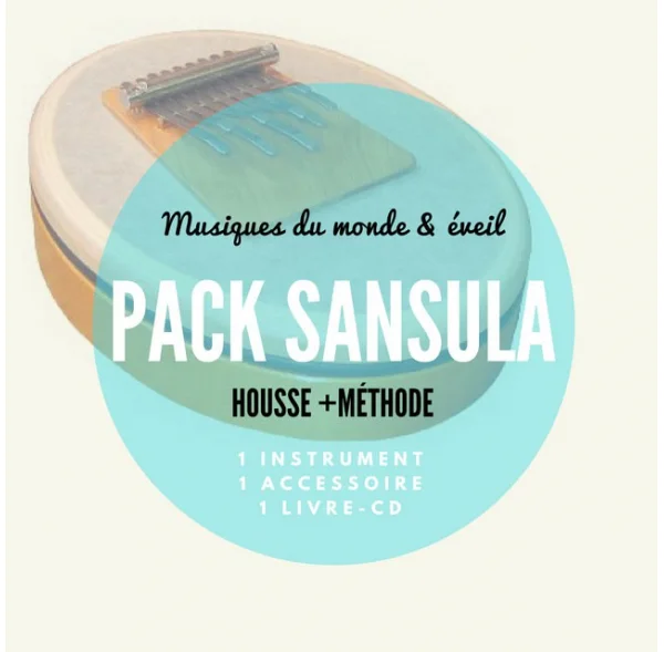 Commande En Gros Pack Sansula La Mineur + Méthode + Housse 440Hz