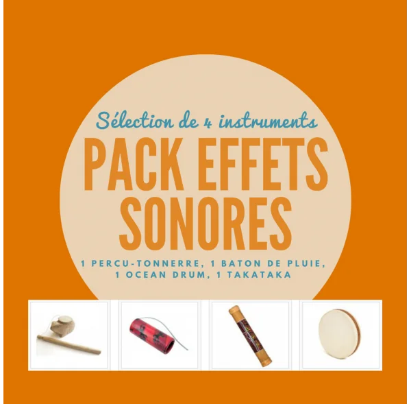 Offre Spéciale Pack Effets Sonores 4 instruments
