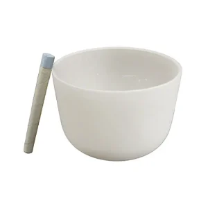 Bol chantant cristal de roche 25cm Nouveauté